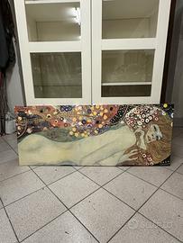 Quadro IKEA stampa Gustav Klimt 140x58