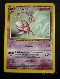 Carta Pokemon Espeon 1/75 Neo Discovery holo ITA