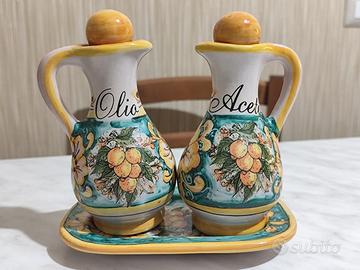 set olio e aceto 