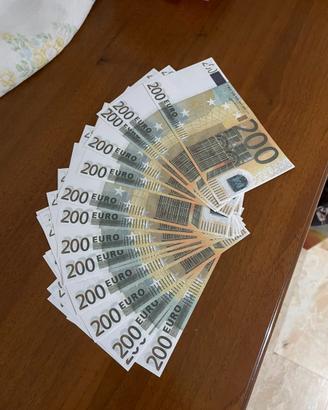 Banconote 200€ Copy SetX10