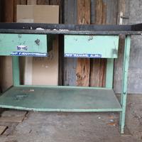 banco da lavoro in ferro officina