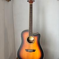 Washburn _Chitarra Acustica Amplificata