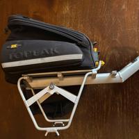 Portapacchi in alluminio e borsa RX  Topeak