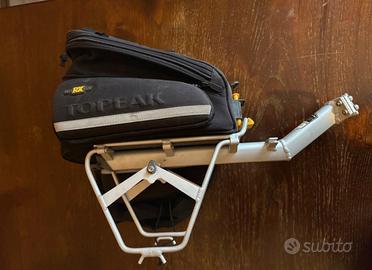Portapacchi in alluminio e borsa RX  Topeak