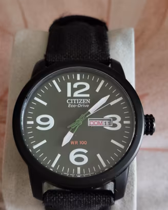Orologio Citizen Eco-Drive WR100 militare 