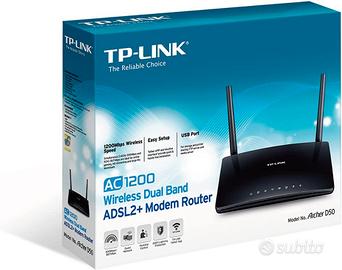 TP-Link Archer D50 Modem Router Wireless
