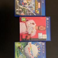3 giochi per Playstation4 PS4