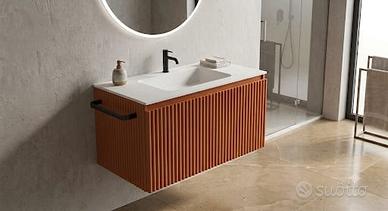 Mobile bagno sospeso design Novello Bloom