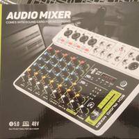 Mixer 8ch BT Nuovo