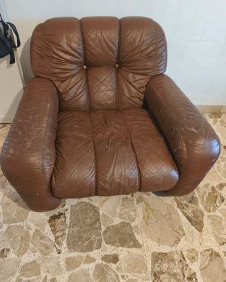 due divani in pelle 