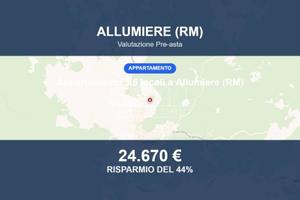 Immobile in asta di 71 m² a Allumiere