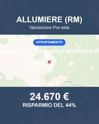 Immobile in asta di 71 m² a Allumiere