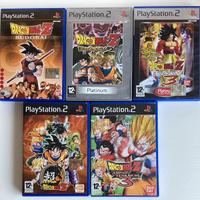 Serie Dragonball Z Ps2 (molto rari)