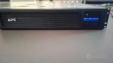 APC Smart-UPS 1500VA 1000W Rack 2U – da verificare