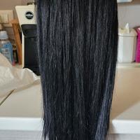 Topper capelli veri 100%, 60cm, ultimo prezzo