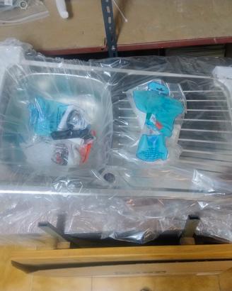 lavello inox 1 vasca con gocciolatoio 