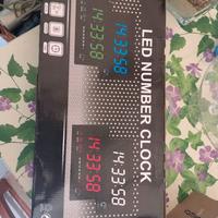 orologio led da parete