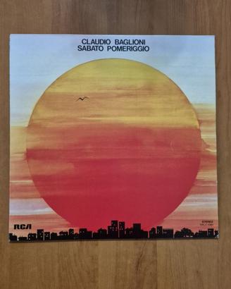Vinile 45 giri di C. Baglioni “Sabato pomeriggio"