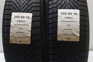2 GOMME 205 60 16 PIRELLI A1884
