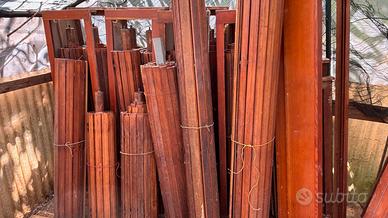 Tapparelle in legno douglas 19 pezzi varie misure