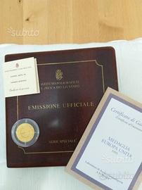 Medaglia commemorativa Europa Unita