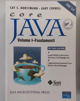 Core  fondamenti JAVA libro SUN