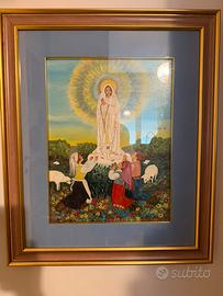 Dipinto Madonna di Fatima