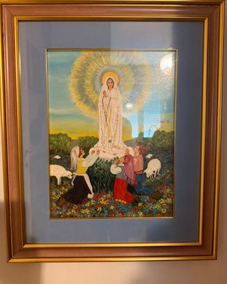 Dipinto Madonna di Fatima
