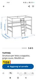 letto soppalco 