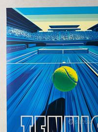 POLLUX TENNIS POSTER VINTAGE 68x98