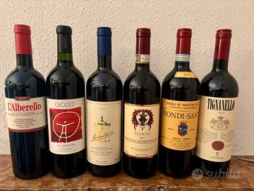 Lotto 2 Toscana vini rossi