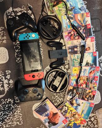Nintendo Switch completa con 12 giochi 4 control 2
