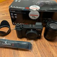 Panasonic Lumix DC-GX9 con obiettivo Lumix G VARIO