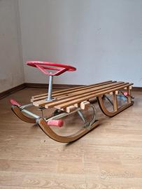 Slittino vintage doppio posto, anni '70  