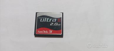 Scheda CF da 2gb