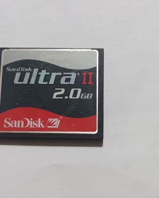 Scheda CF da 2gb