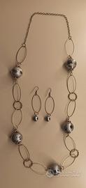 Collana e orecchini 