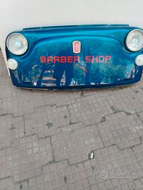Frontale fiat 500 vintage come Nuova barbershop de