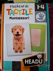 headu flashcards tactile Montessori