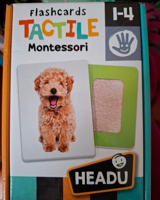 headu flashcards tactile Montessori
