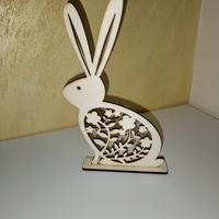Coniglietto in legno 