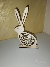 Coniglietto in legno 