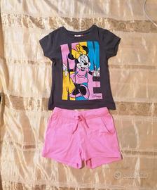 Completo Minnie bambina Disney