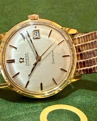 Omega Geneve Automatic ORO 18kt Linen Dial 👇🏻