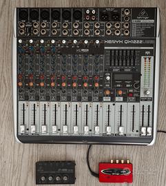Mixer Behringer Xenyx QX1222 USB + 2 regali