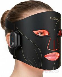  Maschera LED Viso con Luce Rossa e Infrarossi