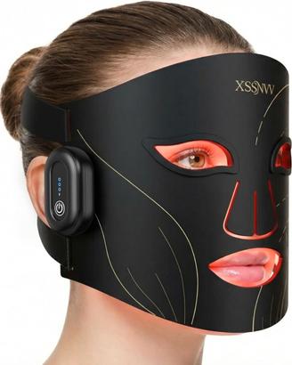 Maschera LED Viso con Luce Rossa e Infrarossi