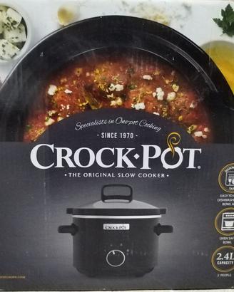 CROCK POT 2.4 LT pentola cottura lenta NUOVA