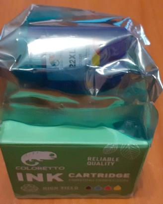 Cartuccia colore per stampanti HP Coloretto 22XL