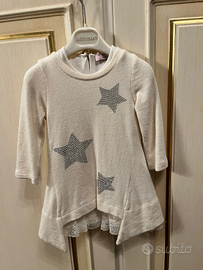 Vestitino Monnalisa Bebè bambina con collant